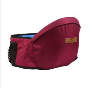 Aiebao Baby Sling Waist Stool Walker Baby Sling Hug Belt Backpack Toddler red