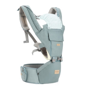 Aiebao Ergonomic Baby Carrier With Hipseat grey