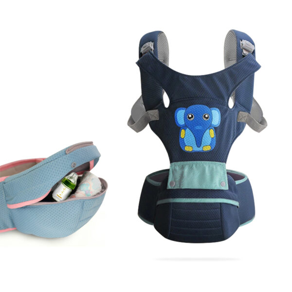 Aiebao Animal Baby Carrier With Hipseat elephant